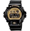 G-Shock Chronograph Resin Strap Gold Mirror Dial Men's watch #DW6900CB-1
