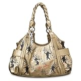 Elvis Presley "Style Is Golden" Gold Handbag Purse With TCB Charm