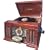 Crosley CR72 Mission Stack-O-Matic Entertainment Center- Paprika