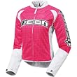 Icon Hooligan 2 Glam Women's Mesh On-Road Racing Motorcycle Jacket - Pink