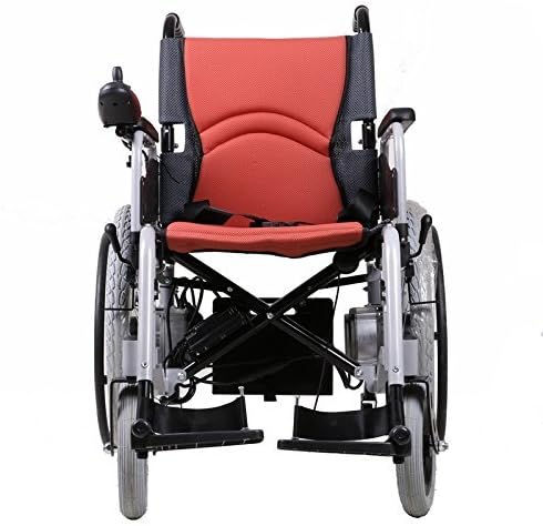 Accessbuy® Folding Light Weight Electrical Wheelchair for Disabled and Elderly People New(lion Battery)