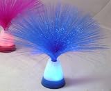 Blue Deco Fibre Optic Lamp