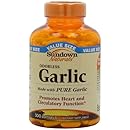 Sundown Naturals Odorless Garlic, Value Size, 300 Softgels