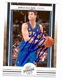 Danilo Gallinari Autographed/Hand Signed Basketball Card (New York Knicks) 2010 Panini basketball ca
