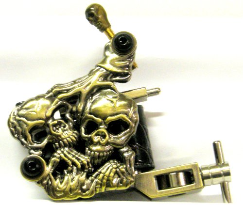 Craved Tattoo Machine Guns Low Noice Antique Tattoo Gun T734