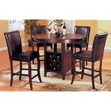 Counter Height Five Piece Dining Set by 