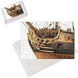 Photo Jigsaw Puzzle of Ship of 50 guns, bow and figurehead detail from National Maritime MuseumIMAGE