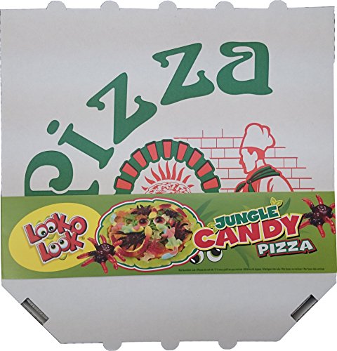 LOOK O LOOK JUNGLE CANDY PIZZA FRUCHTGUMMI DSCHUNGELPIZZA 435G