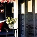 Chantilly Double-Roll Wallpaper - Black