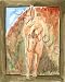 Bronco Cowboy Horse Children's Wall Decor 8x10 Art Print By S. Bowman