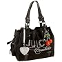 NEW AUTHENTIC JUICY COUTURE CHIC DAYDREAMER TERRY TOTE (Black)