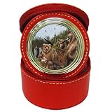 Limited Edition Violano Jewelry Case Travel Alarm Clock Fishing Bears