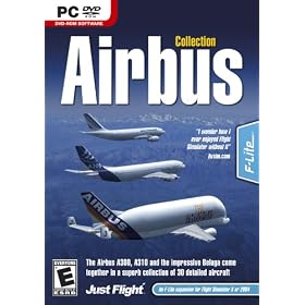 Airbus Collection Expansion for MS Flight Simulator X 2004 DVD by Just Flight