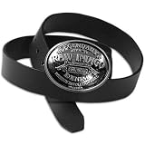 FUBU - FUBU Leather Belt W/Oval 3D Plate