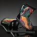 COOGI JILLIAN MID SHEARLING BOOTS WOMENS CW1171-BKML (9, BLACK/MULTI COLORED)
