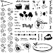 CLEAR STAMP SET 45PC CELEBRATE