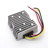 Dowonsol  ブースター変圧器12V(6-20V) 転12V 48W/72W/144W トランス自動車直流コンバータ密封防水 ナビゲーション電源 DC-DCコンバーター 変換器アルミニウム殻 (