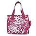 Artecobags Insulated Lunch Bag - Red & White English Garden