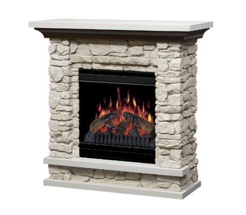 Review Of Dimplex Lincoln Electric Fireplace with 20 Inch Firebox, Rustic Stone, GDS20-ST1037