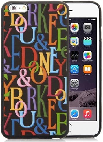 Durable and Fashionable Dooney Bourke DB 02 iPhone 6 Plus 5.5 inch Black TPU Case