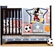 Up to Bat Disney Baby 4 Piece Mickey Mouse Crib Bedding Set