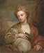 British Art Poster - Portrait of a Woman as St. Agnes; Traditionally Identified as... 29.0 X 24.0