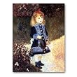 Girl with a Watering Can - Gift Enclosure Cards (set of 12)