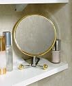 Miroir de beaut&eacute; grossissant 7 fois -30x15 cm