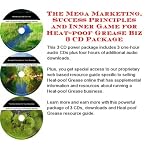 The Mega Marketing, Success Principles and Inner Game for Heat-poof Grease Biz 3 CD Package book cover
