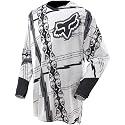 Fox Racing Platinum Pladistic Men's MX Motorcycle Jersey - Color: White, Size: 2X-Large