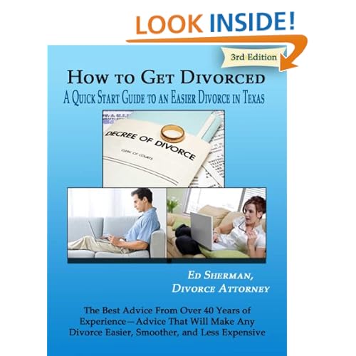 How To Get Divorced A Quick Start Guide to an Easier Divorce in Texas