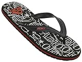 Adio Doppler Men's Sandals - Black / Tattoo / Red
