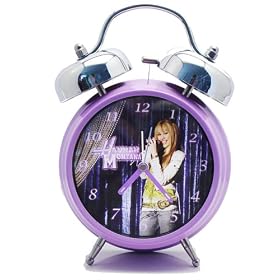 Hannah Montana Twin Bell Alarm Clock