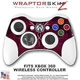 Abstract 01 Pink Skin by WraptorSkinz TM fits XBOX 360 Wireless Controller (CONTROLLER NOT INCLUDED)