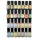 TOP 28 Essential Oil Gift Set for Daily Use - By Plantlife (28 10ml Comes in Storage Box) - Includes: Lavender, Tea Tree, Peppermint, Eucalyptus, Rosemary, Sweet Orange, Tangerine, Lemongrass, Grapefruit, Clary Sage, Bergamot, Lemon, Spearmint, Patchouli, Basil, Cinnamon Leaf, Citronella, Clove Bud, Fir Needle, Ylang Ylang, Sweet Marjoram, Nutmeg, Ginger, Geranium, Cedarwood, Lemon Eucalyptus, All