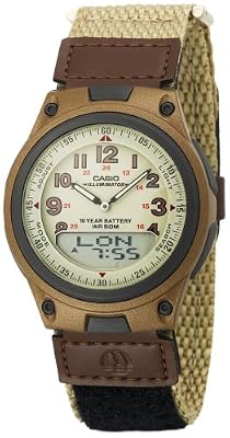 Casio AW80V-5BV Casio Mens World Time Data Bank 10-Year-Battery Watch AW80V-5BV