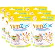 Nootie YumZies Natural Peanut Butter Flavor Dog Treats, 6-Pack