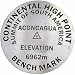 Continental High Point Medallion by Geographic Locations
