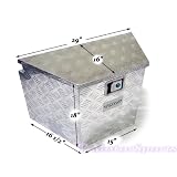 29 Aluminum Truck Bed Horse Jet Ski Boat RV Trailer Tougue Tool Box Camper by T-Motorsports