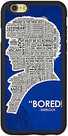 Sherlock Iphone 6 Case,Sherlock Cover for Iphone 6/6s 4.7 Inches TPU Case