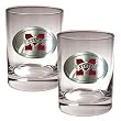 Virginia Tech Hokies NCAA 2pc Rocks Glass Set by Great American Products