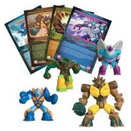Gormiti Lords of Nature Return 6 cm Collectable Figure 4 Pack (Figures Vary)