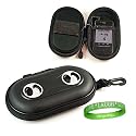 Microsoft Zune Dock Portable Speaker Black Carrying Case for all models of Zune ( HD , 4 GB , 8 GB , 16 GB, 32 Gb, 64 Gb, 120 GB ) + Vangoddy Live * Laugh * Love Wrist band!!!