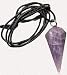 Charmed Amethyst Scrying Pendulum