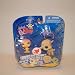 Littlest Pet Shop Cuddliest Pet Pairs Portable Collectible Gift Set - Little Duck (#1002) and Lamb (#1003) Plus Blanket and Headband