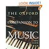 The Oxford Companion to Music (Oxford Companions)