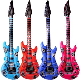 Inflatable Guitar (1 Assorted colour)