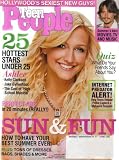 Teen People Magazine Ashlee Simpson June / July 2006 Issue (25 Under 25 Hottest Stars Issue)