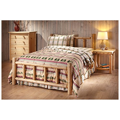 CASTLECREEK Cedar Log Bed King