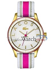 Lacoste Sydney Grosgrain - White/Pink Womens watch #2000770